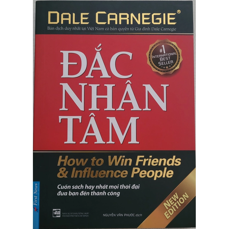 Đắc nhân tâm - Dale Carnegie (sách mới 100%) 496413