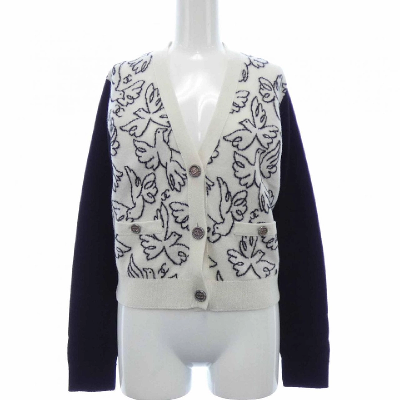 【Mã giảm giá】Áo khoác cardigan CHANEL 643739