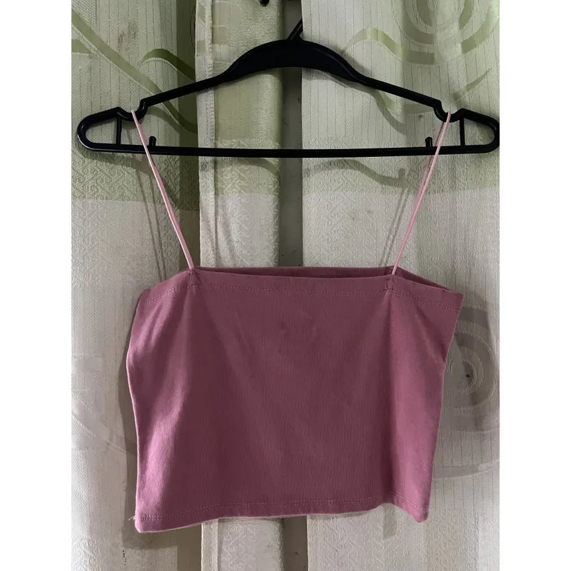 Áo 2 dây màu hồng 590357