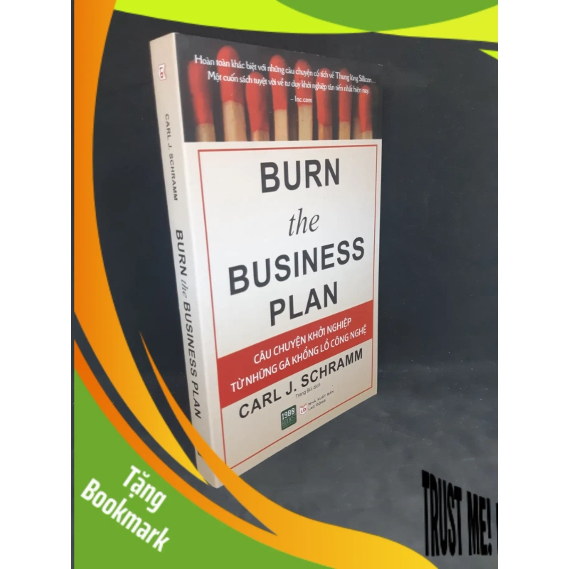 (TẶNG BOOKMARK) Burn the business plan mới 90% RBK1312 940229