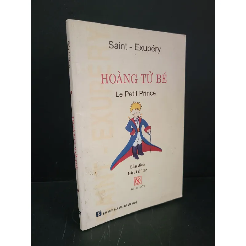 [Sách Cũ SCGR] Hoàng tử bé (sách máu) mới 90% bẩn nhẹ 2013 Saint-Exupery HCM3004 VĂN HỌC 682356