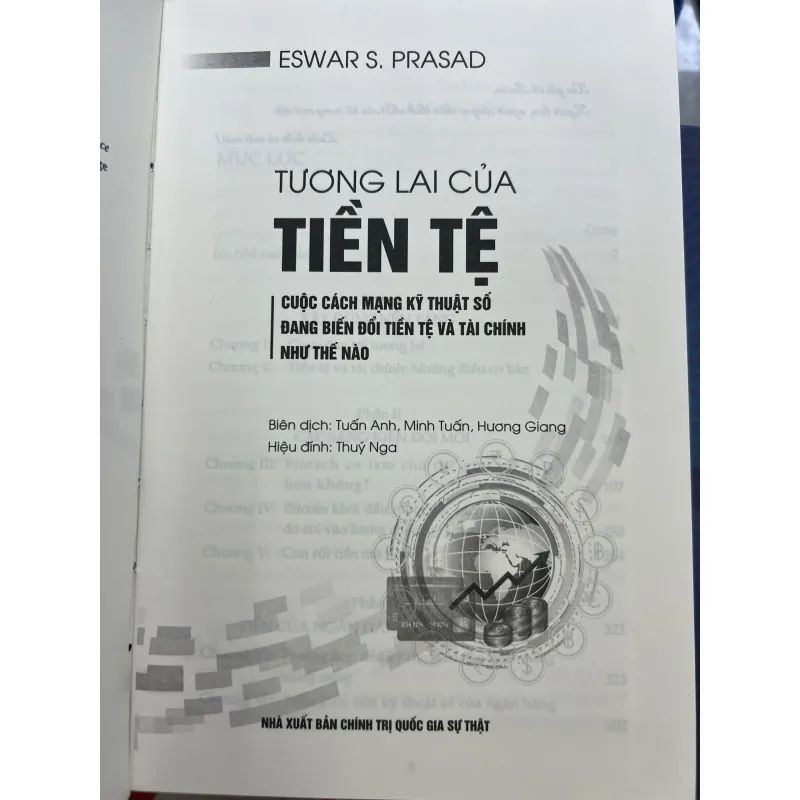 TƯƠNG LAI CỦA TIỀN TỆ (BÌA CỨNG) - ESWAR S. PRASAD 1003105