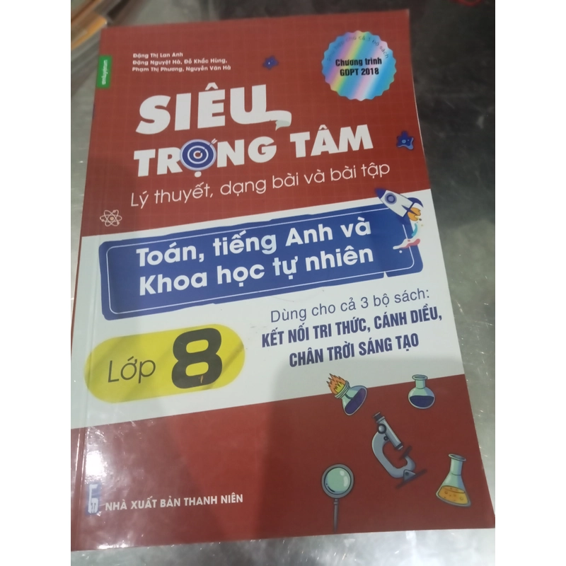 Sách siêu trọng tâm nhà xuất bản thanh niên còn mới 381994