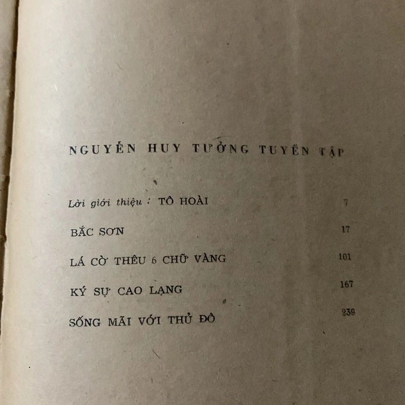 Tuyển tập Nguyễn Huy Tưởng, in năm 1968 357173