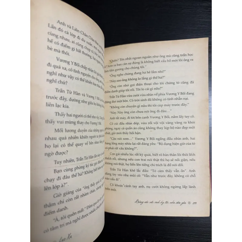 Đừng nói với anh ấy tôi vẫn còn yêu 797656