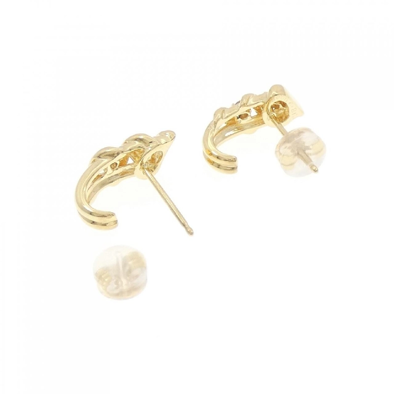 K18YG Bông tai kim cương 0.10CT - Hàng hiệu Chính hãng 874993