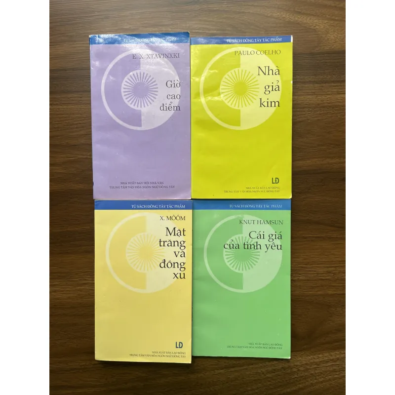 Combo 4 cuốn trong Tủ sách Đông Tây tác phẩm 976740
