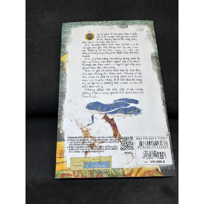 [Phiên Chợ Sách Cũ] Tranh Van Gogh Mua Để Đốt, Hồ Anh Thái, 2018 1304 SBM 446025