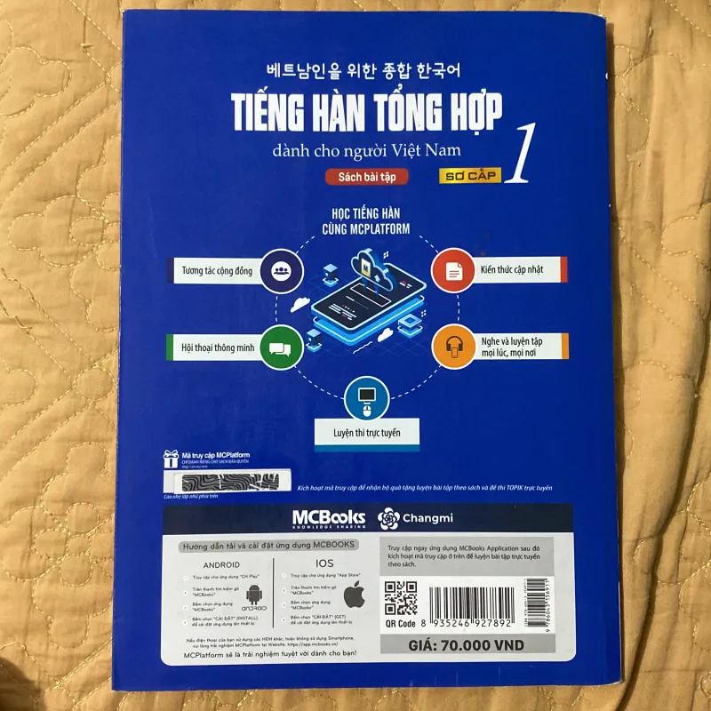 Tiếng Hàn Tổng Hợp Dành Cho Người Việt Nam sơ cấp 1 - Sách Bài Tập 799455
