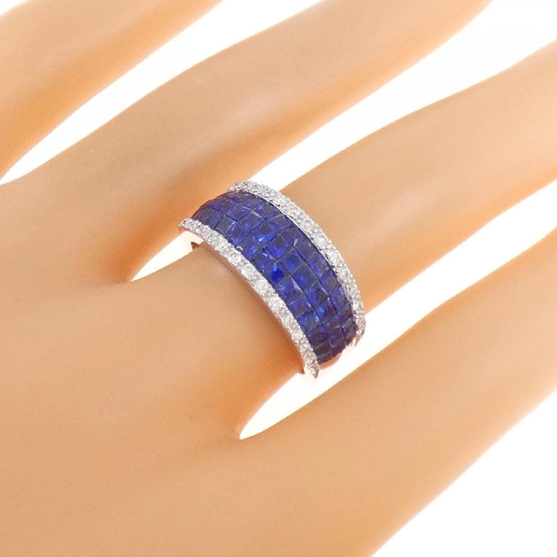 Nhẫn Sapphire K18WG 667111