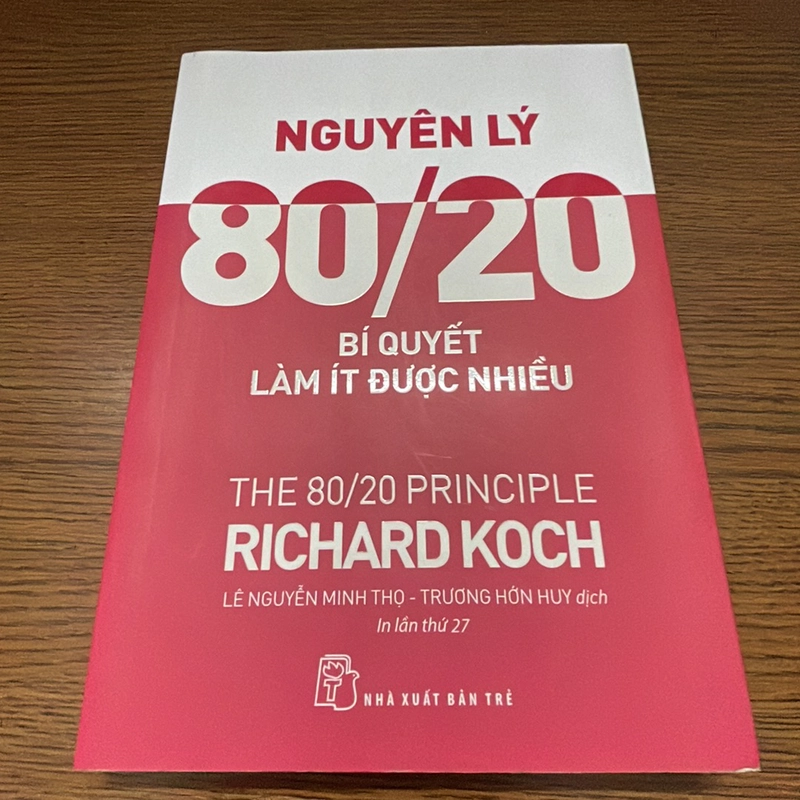 Nguyên lý 80/20 Richard Koch 357070