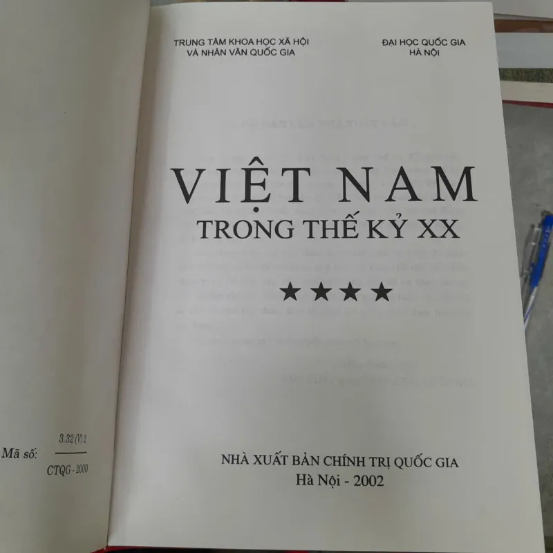 VIỆT NAM TRONG THẾ KỶ XX (TẬP 4) 1021863