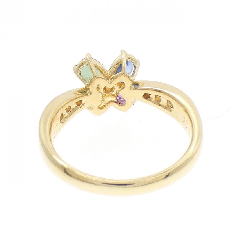 Nhẫn Sapphire Hoa K18YG 1.29CT - Hàng hiệu Chính hãng 853681