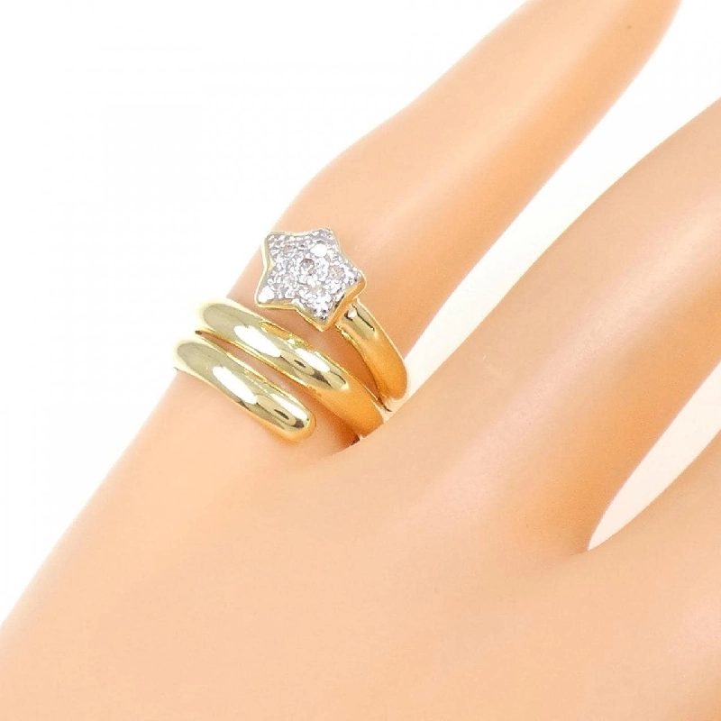 Nhẫn hồng ngọc kim cương K18YG/PT900 670732