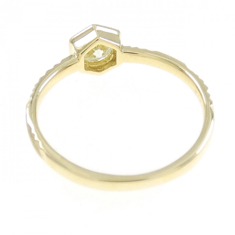 Nhẫn kim cương K18YG 0.373CT 673442