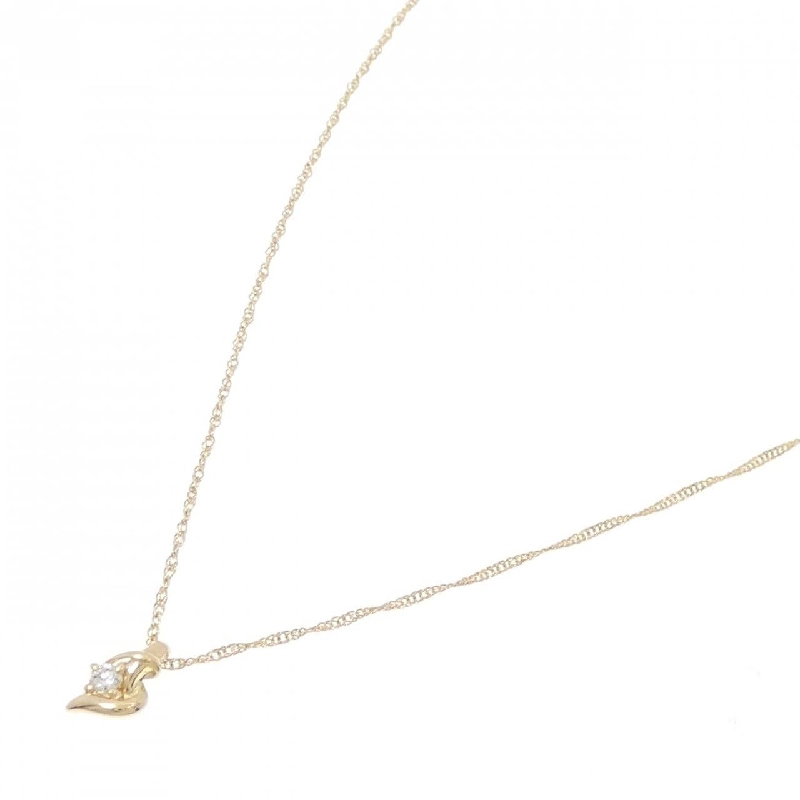 K18YG Dây chuyền kim cương 0.05CT - Hàng hiệu Chính hãng 860590