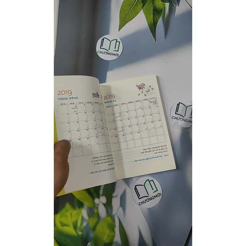 [MIỄN PHÍ BỌC SÁCH] [HIẾM] Cảm Ơn Người Lớn - Sổ Nhật Ký Lịch 2019 - Nguyễn Nhật Ánh 798405