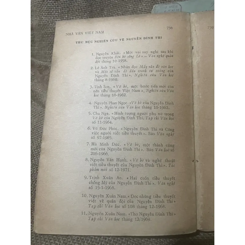 NHÀ VĂN  VIỆT NAM 1945- 1975 - Phan Cư Đệ, Hà Minh Đức - 1200 trang  730492