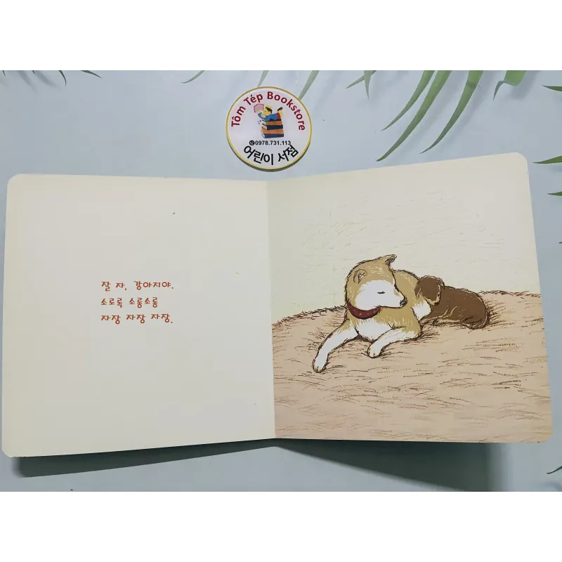 Set boardbook B20 cho bé yêu động vật tiếng Hàn 784654