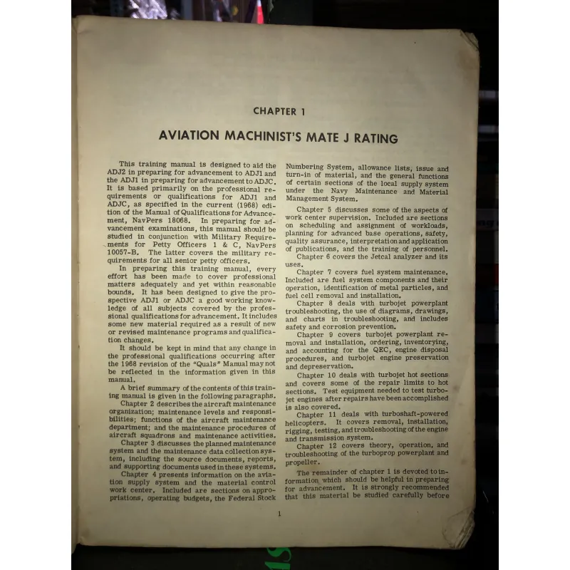 Aviation Machinist's Mate J 1 & C 797415