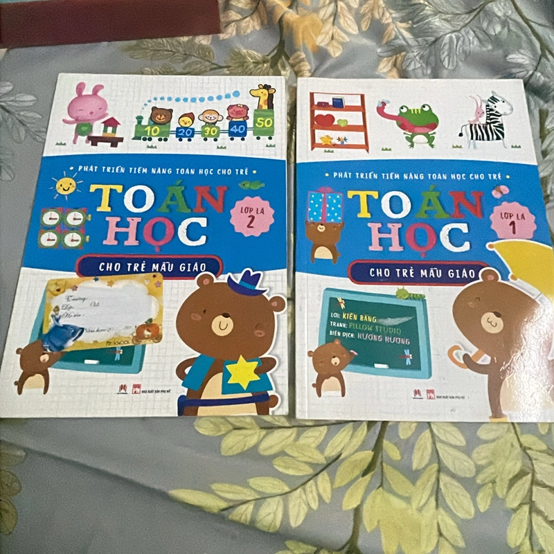 Combo 2 quyển Phát triển tiềm năng toán học cho trẻ mẫu giáo 446574