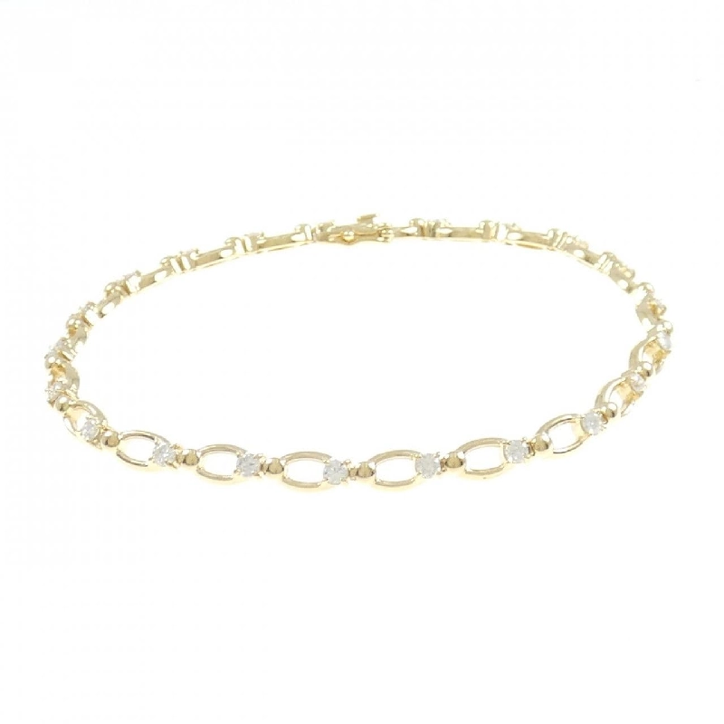 K18YG Vòng tay kim cương 1.00CT - Hàng hiệu Chính hãng 873586