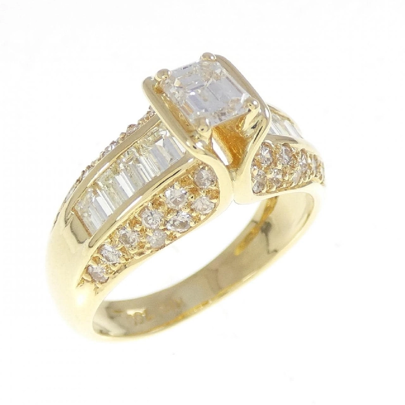 Nhẫn kim cương K18YG - Hàng hiệu Authentic 852831