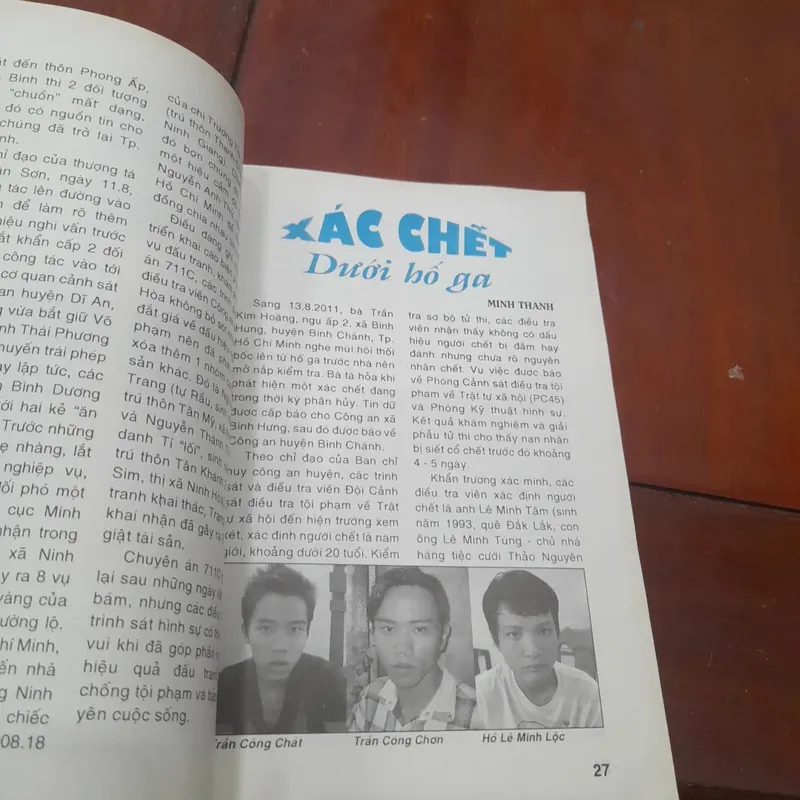 AN NINH TRẬT TỰ số 236 705285