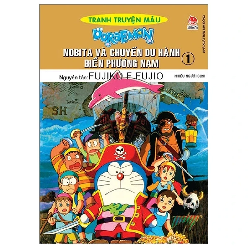 Doraemon - Tranh Truyện Màu - Nobita Và Chuyến Du Hành Biển Phương Nam - Tập 1 - Fujiko F Fujio (Mới 100%) Truyện tranh, NXB Kim Đồng - SÁCH ĐẠI HỌC 488101