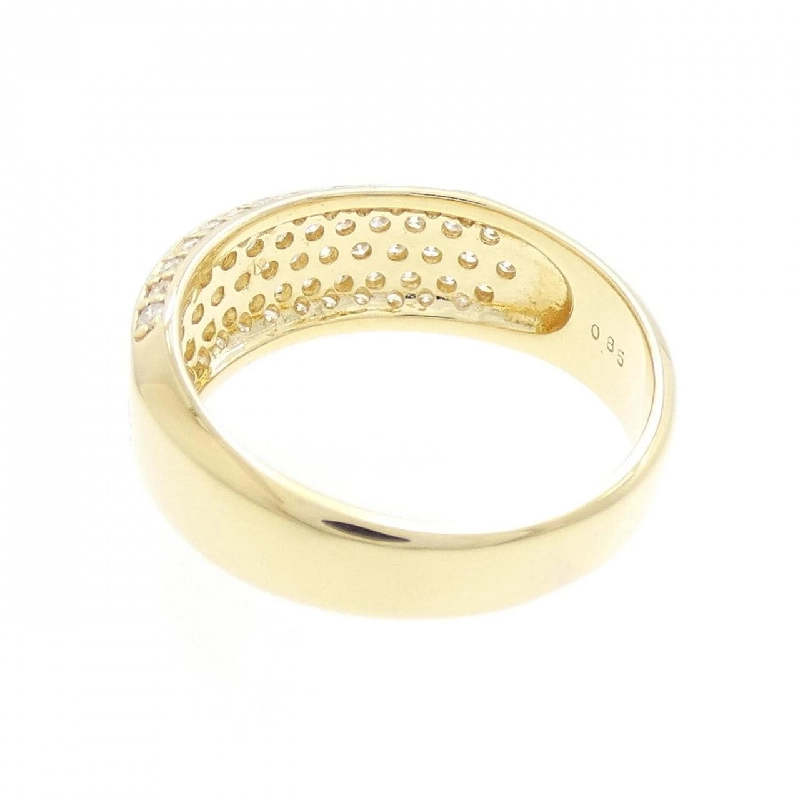 Nhẫn kim cương Pavé K18YG 0.85CT - Hàng hiệu Chính hãng 849731