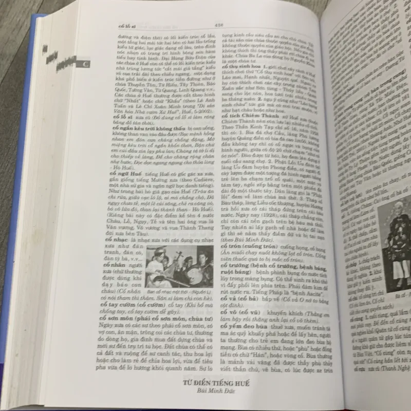 Từ điển tiếng huế - bùi minh đức. Bộ 2 tập có hộp.  755372