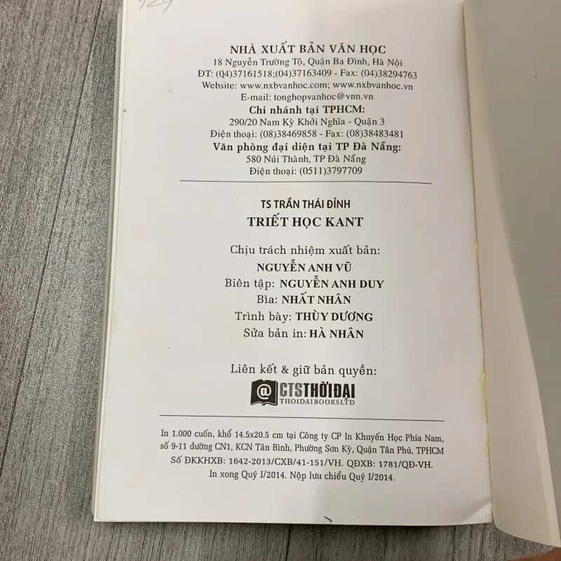 Triết học kant. 7b3 783495