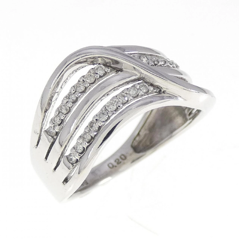 Nhẫn kim cương K18WG 0.20CT - Hàng hiệu Authentic 859148