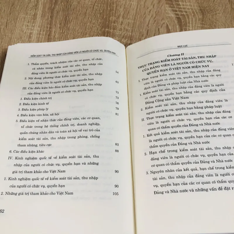 KIỂM SOÁT TÀI SẢN, THU NHẬP CỦA ĐẢNG VIÊN LÀ NGƯỜI CÓ CHỨC VỤ, QUYỀN HẠN 976680