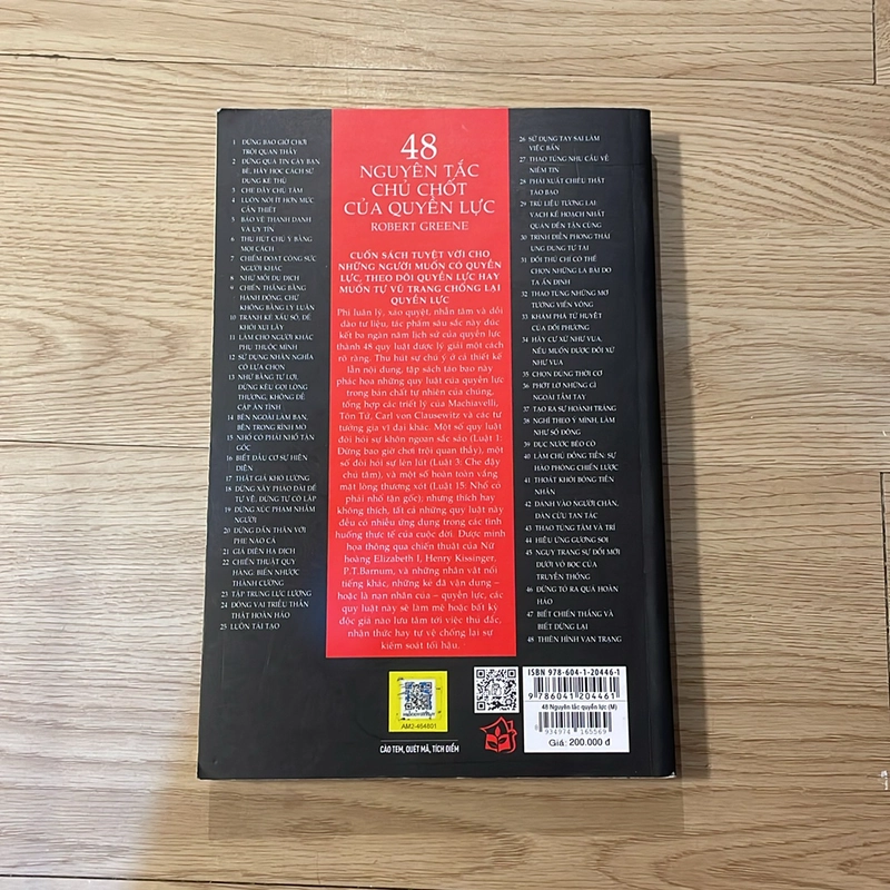 48 nguyên tắc chủ chốt của quyền lực - Robert Greene 497850