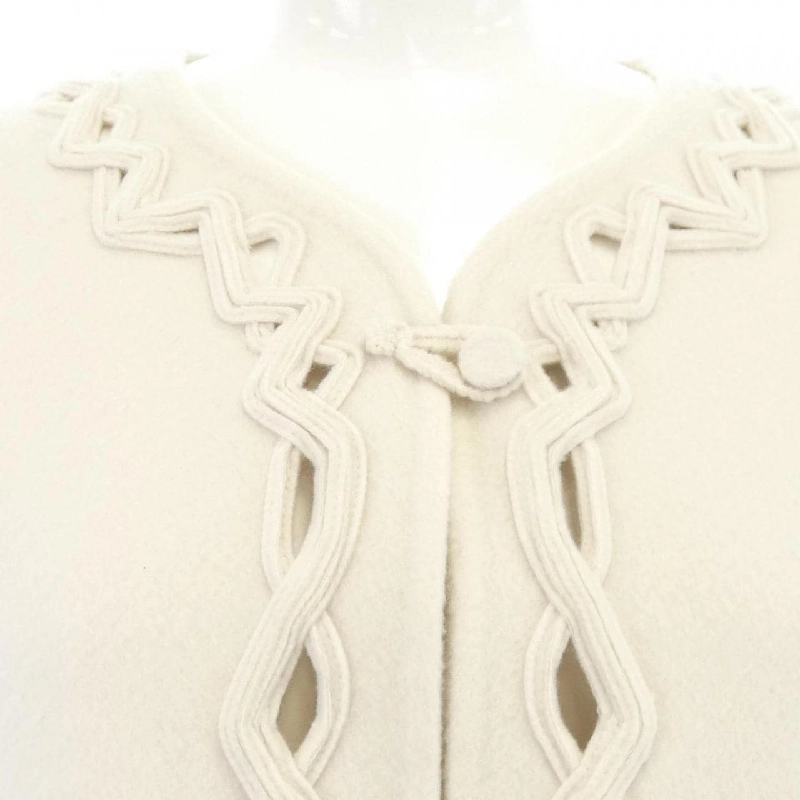 Áo khoác không cổ ERMANNO SCERVINO 632160