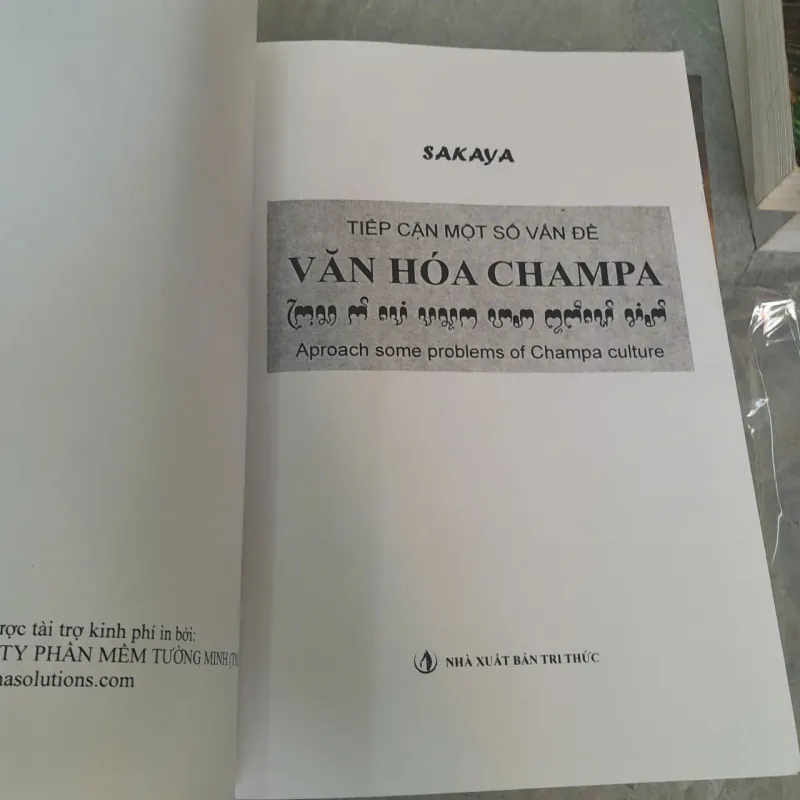 TIẾP CẬN MỘT SỐ VẤN ĐỀ VĂN HÓA CHAMPA - SAKAYA 977682
