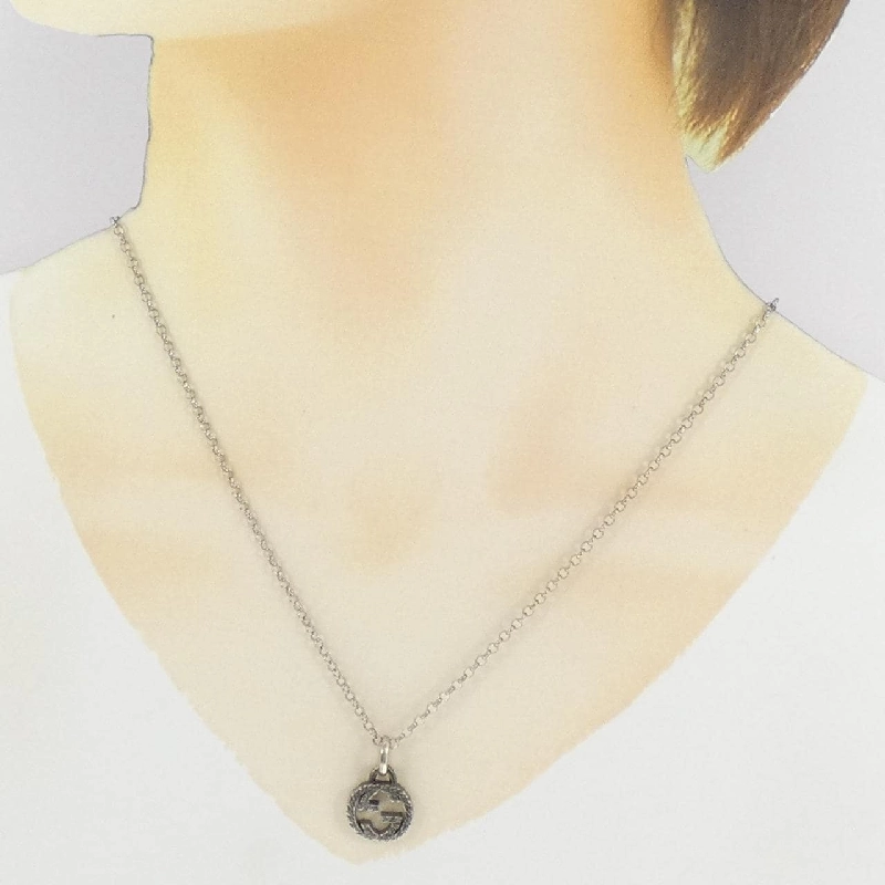 Nhẫn cổ điển Gucci Interlocking G - Hàng hiệu Authentic 843859