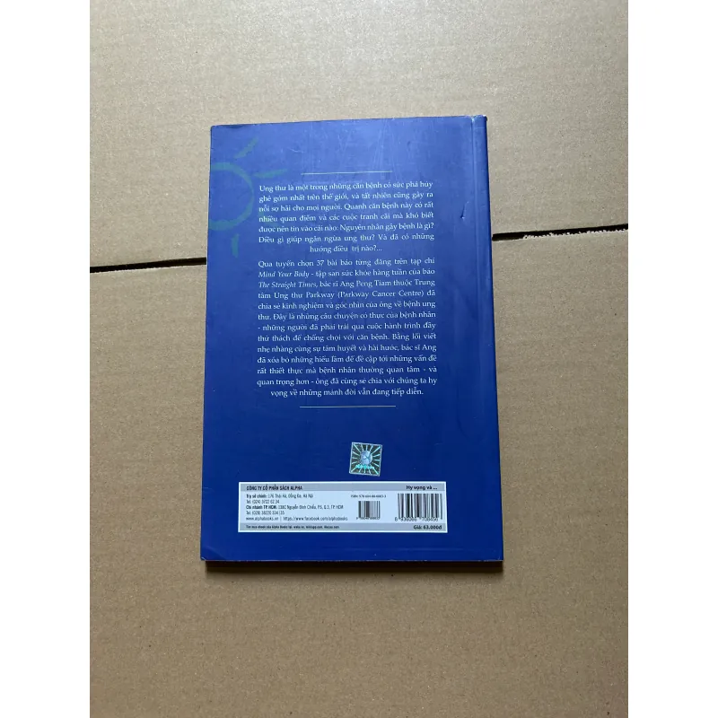 Hy vọng và phục hồi Cách nhìn của một bác sĩ về ung thư 800087