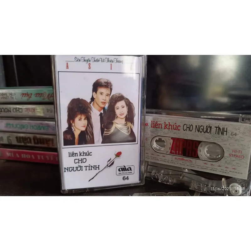 Băng Cassette Nhạc Liên Khúc Cho Người Tình 698384