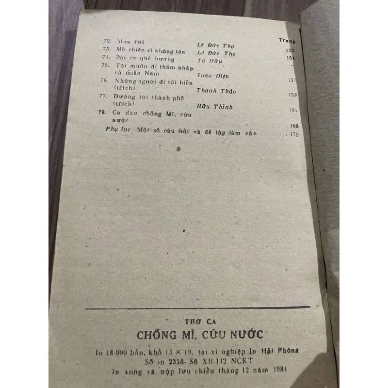 Thơ ca chống Mỹ yêu nước Hà Minh Đức -19 84 697126