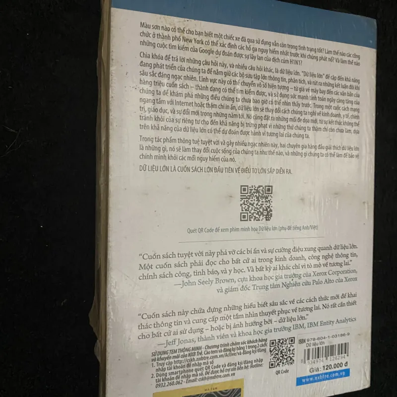 Dữ liệu lớn: Cuộc cách mạng sẽ làm thay đổi cách chúng ta sống, làm việc và tư duy 1029249