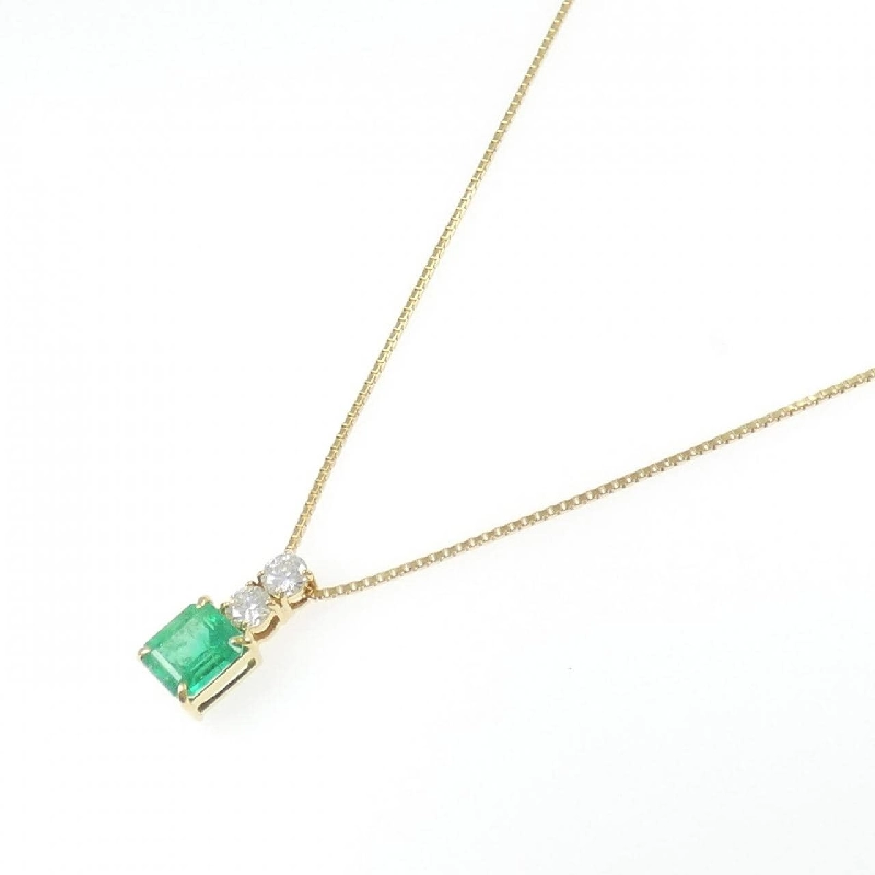 K18YG Emerald Necklace 2.692CT - Hàng hiệu Authentic 863176