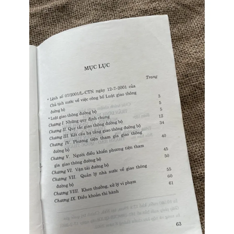 Luật giao thông đường bộ -sách luật Việt Nam 937461