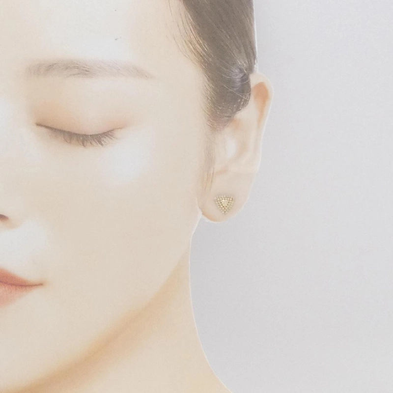 K18YG Bông tai Kim cương 0.54CT - Hàng hiệu Chính hãng 871975