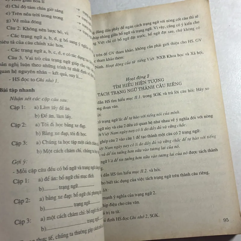 Thiết kế bài giảng ngữ văn 7 - Nguyễn Văn Đường (Tập 2) 800770