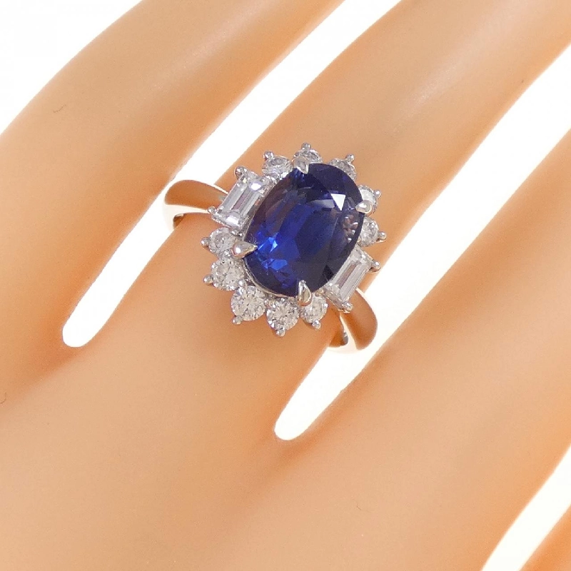 Nhẫn Sapphire PT900 4.37CT 671578