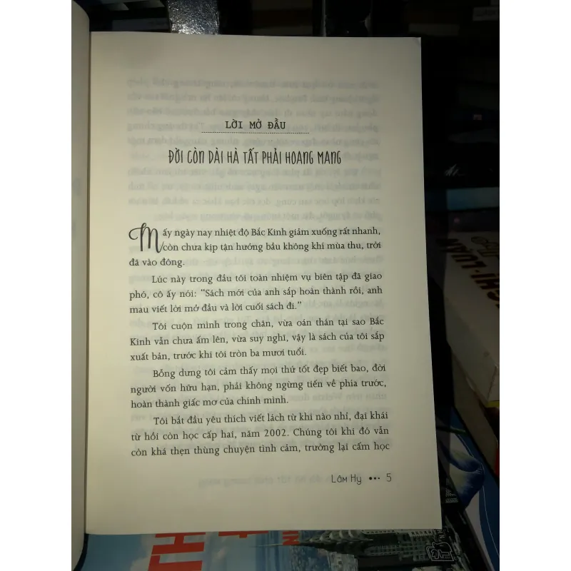 Đời còn dài hà tất phải hoang mang - Lâm Hy 781223