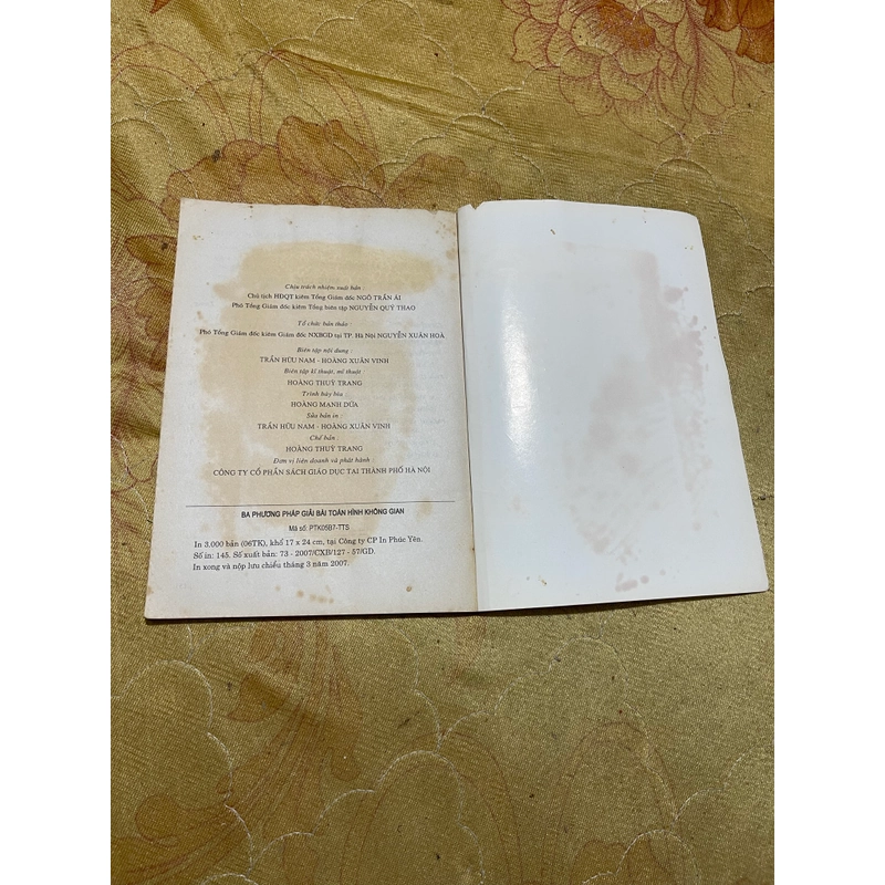 BA PHƯƠNG PHÁP GIẢI BÀI TOÁN HÌNH KHÔNG GIAN- ĐÀO VĂN DŨNG 542182