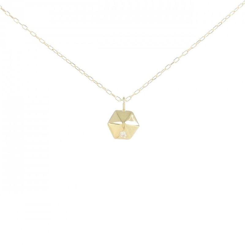 K18YG Dây chuyền kim cương 0.01CT - Hàng hiệu Chính hãng 862753